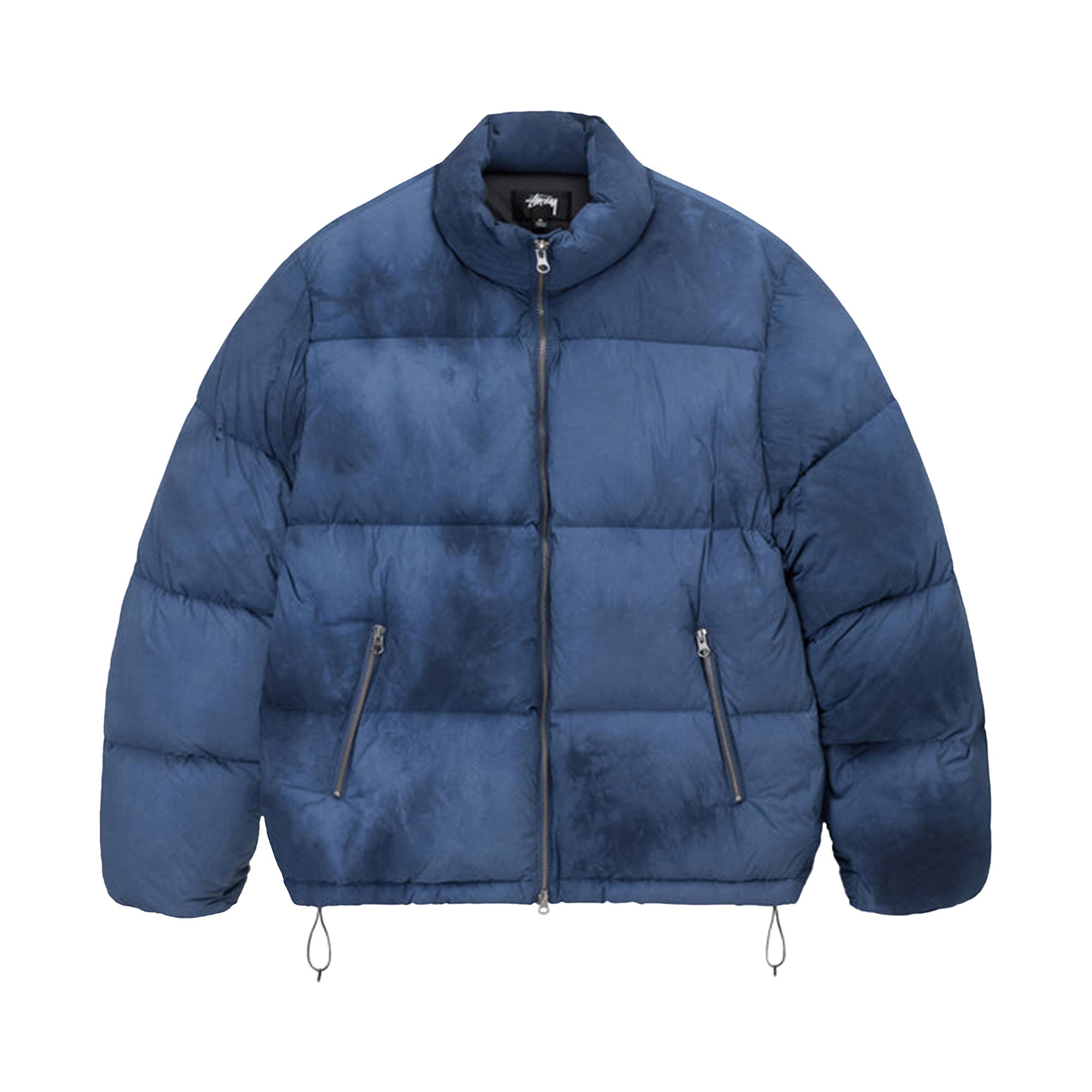 Stussy Recycled Nylon Down Puffer 'Washed Navy' | Blue | Men's Size XL