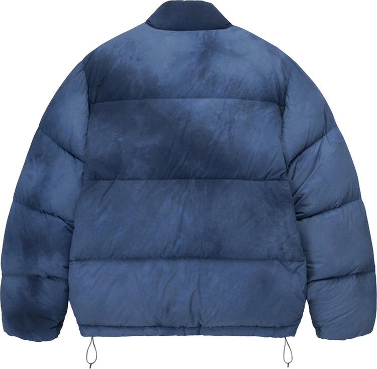 Stussy Recycled Nylon Down Puffer Washed Navy