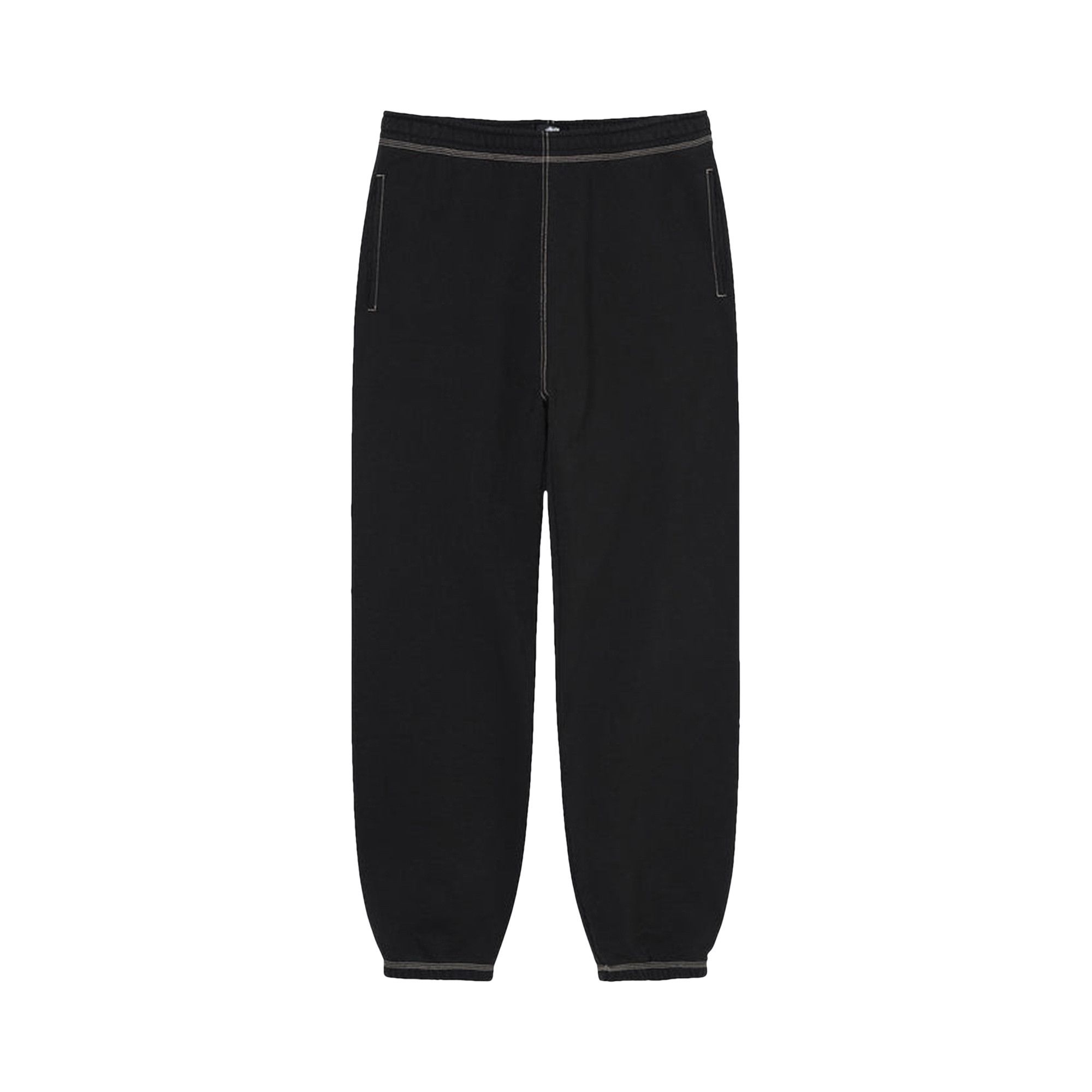 STUSSY / Contrast Stitch Label Pant/ボトム/S/コットン/BLK/116535 923567_01.jpg.jpeg?width=750