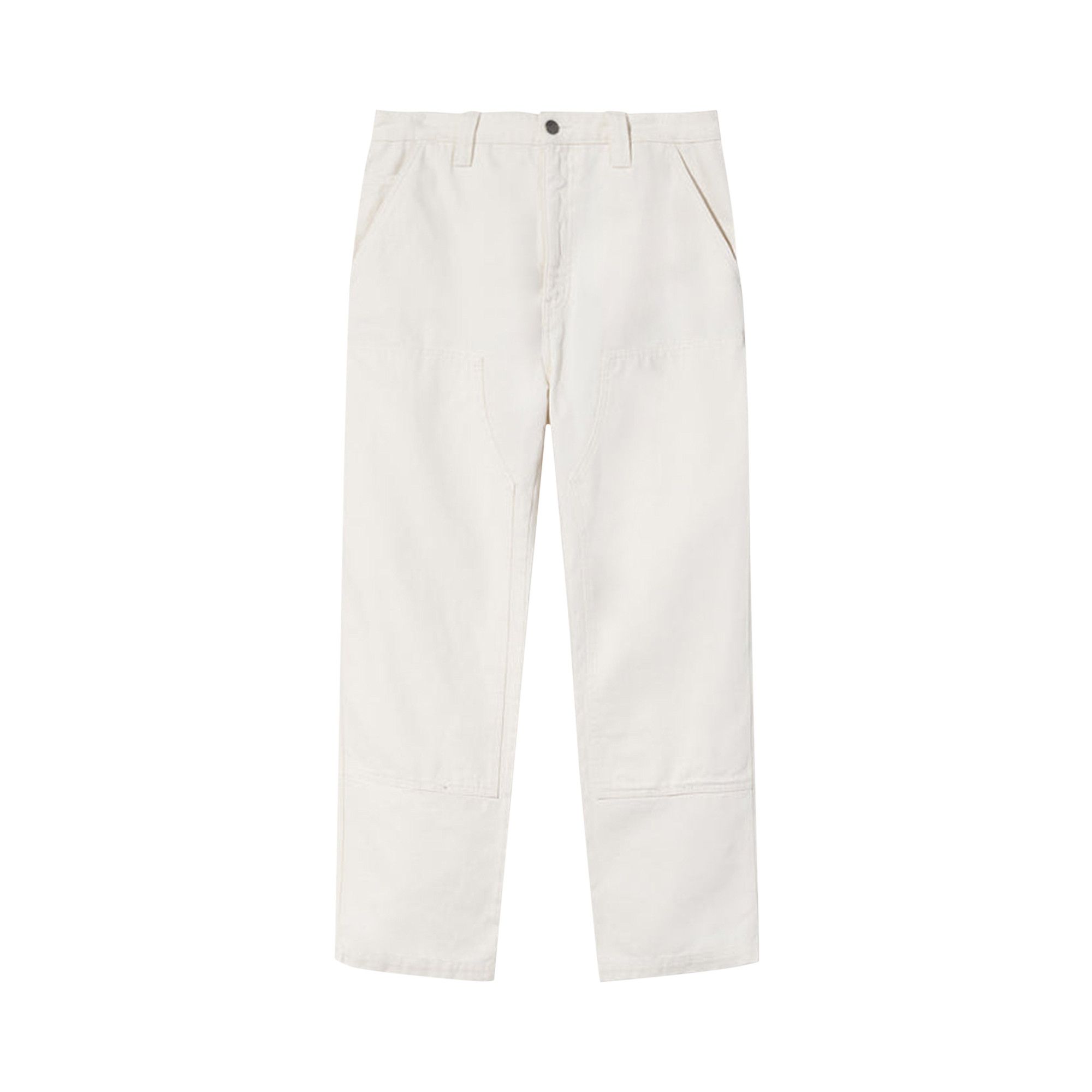 Buy Stussy Canvas Work Pant 'White' - 116496 BONE | GOAT