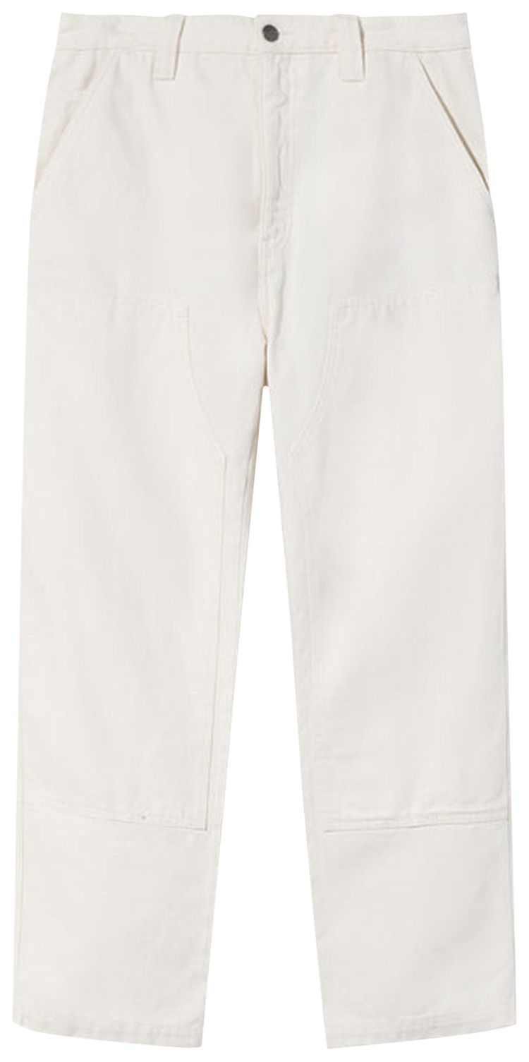 Stussy Canvas Work Pant White
