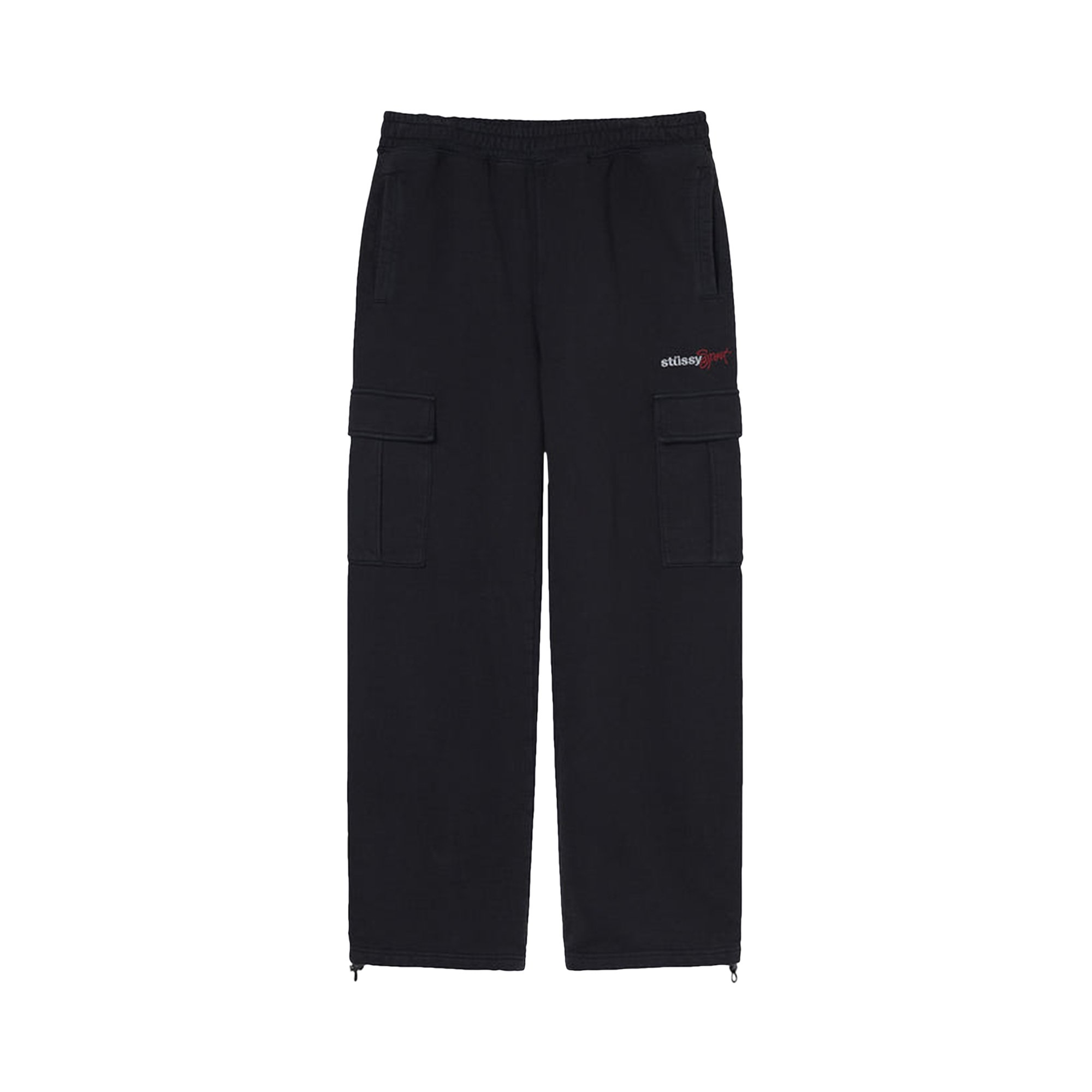 Buy Stussy Sport Cargo Fleece Pant 'Black' - 116578 BLAC