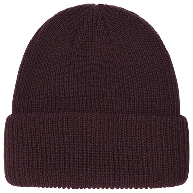 Stussy Basic Cuff Beanie Burgundy