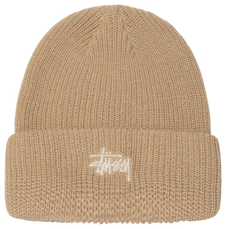 Stussy Basic Cuff Beanie Sand