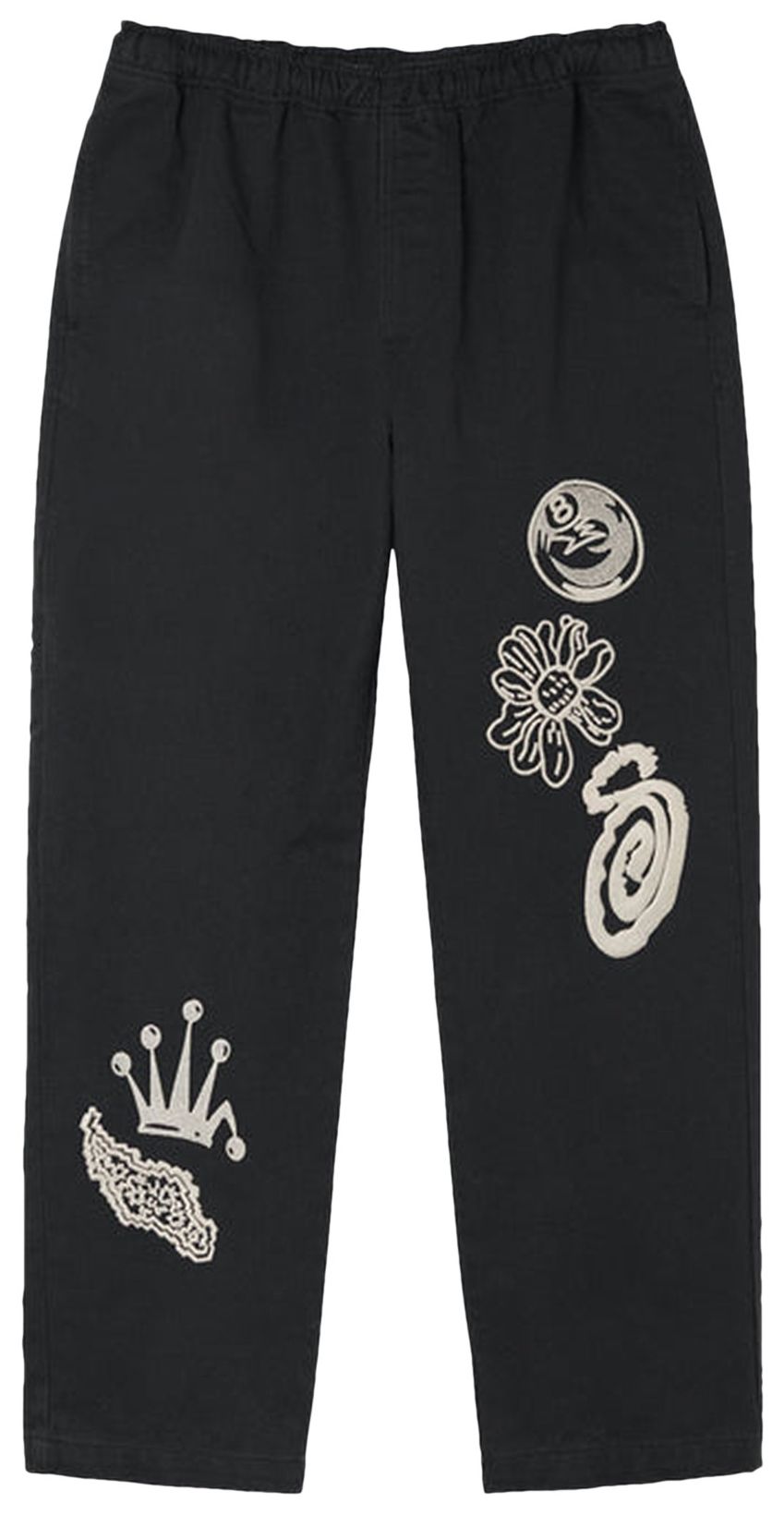 Buy Stussy Noma Icon Beach Pant 'Washed Black' 116575 WASH GOAT