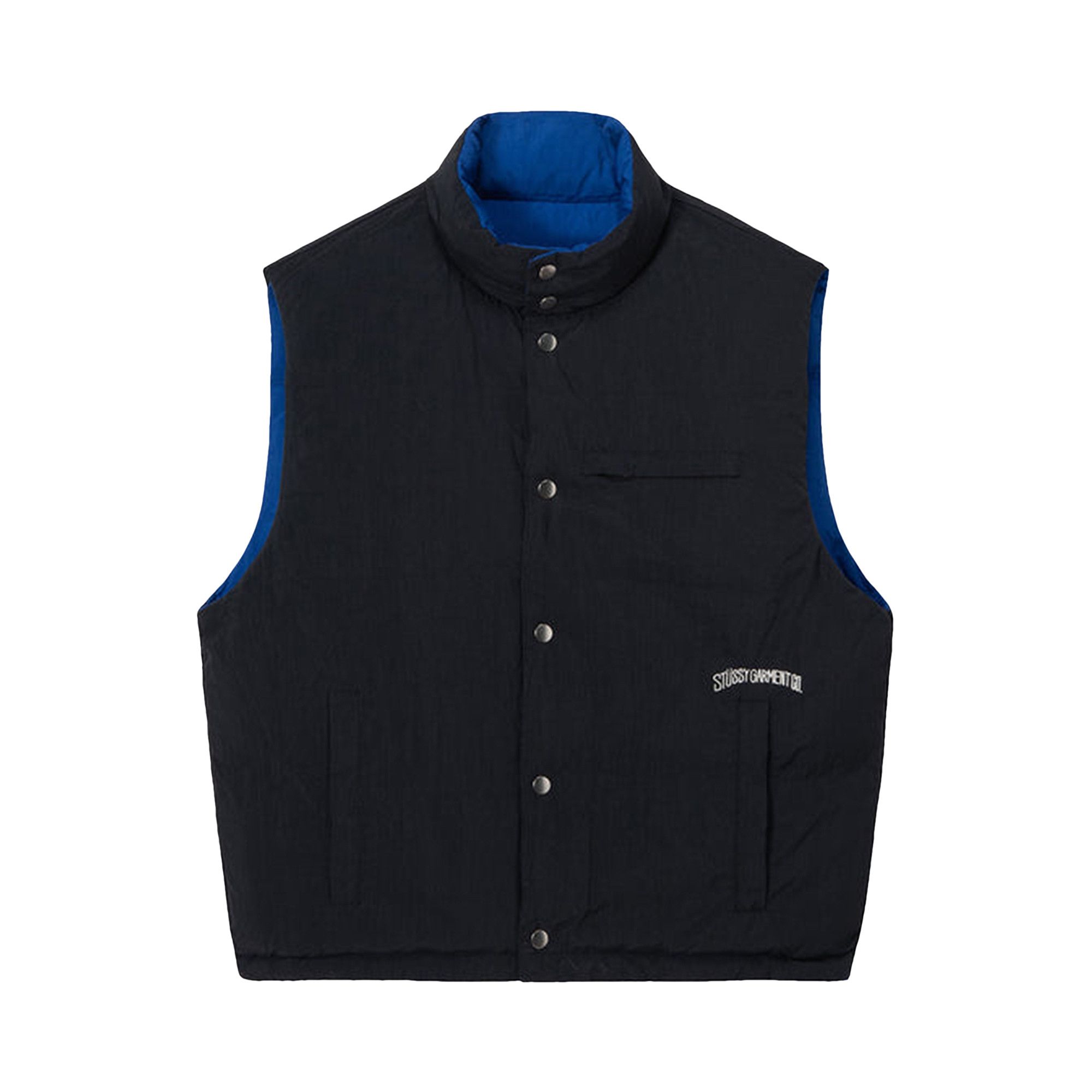 Stussy REVERSIBLE DOWN WORKGEAR VEST カーキ Stussy Stussy Workgear Reversible Puffer Vest. | Grailed
