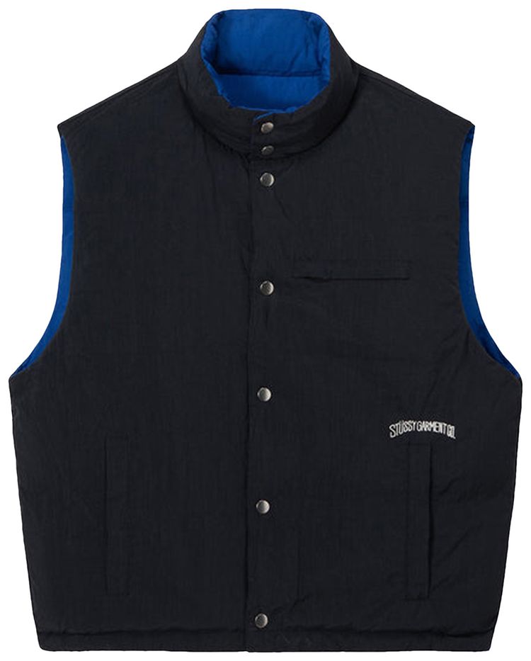 Stussy Reverse Down Workgear Vest Royal
