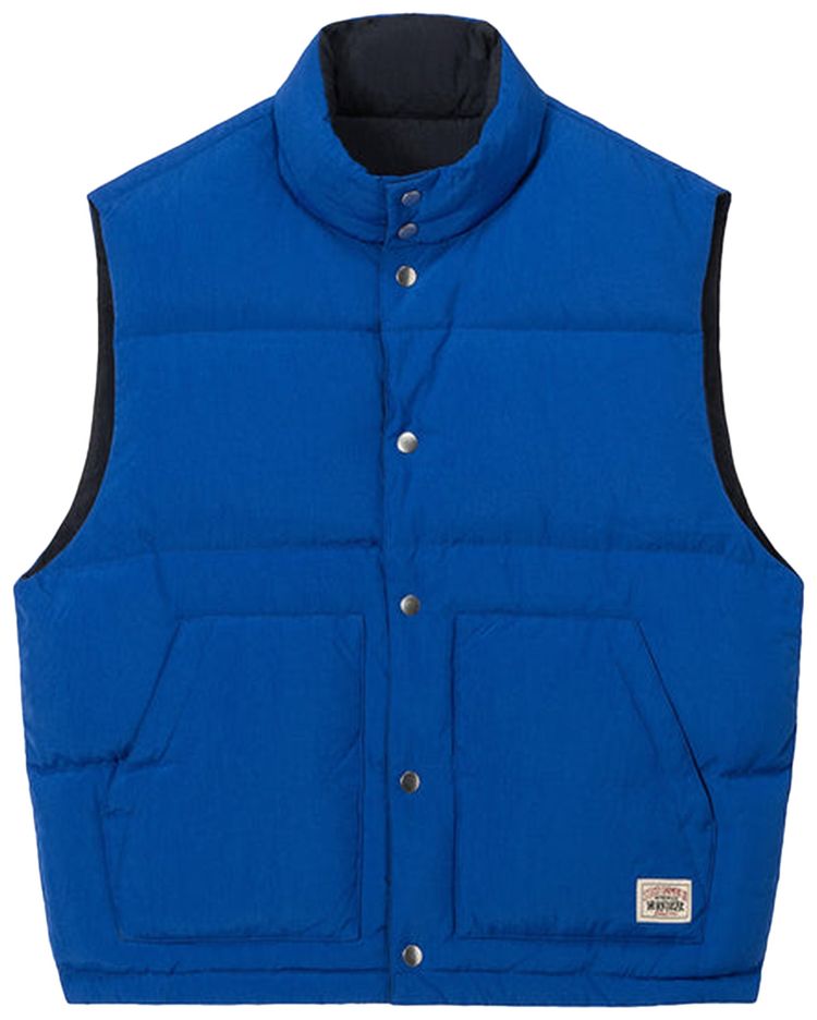 Stussy Reverse Down Workgear Vest Royal