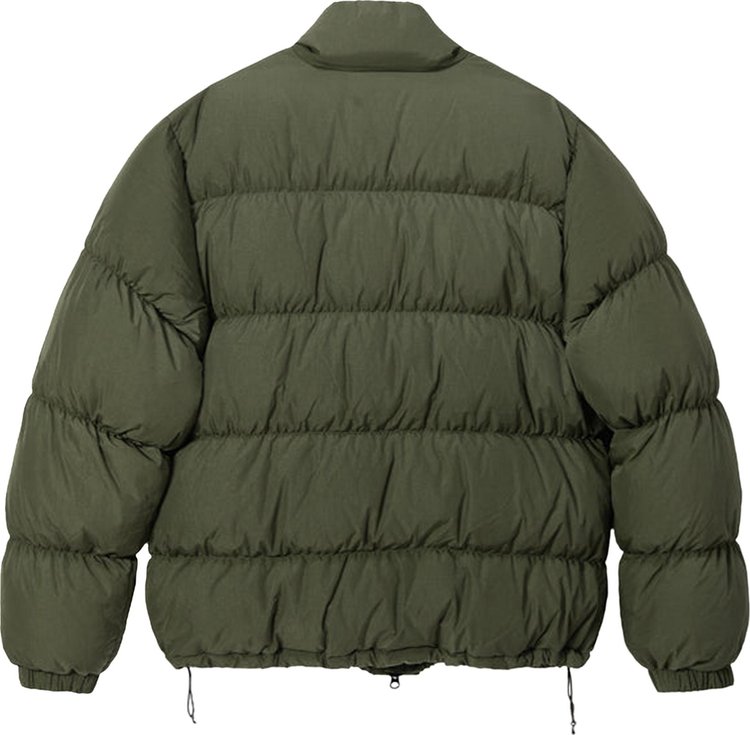 Stussy Ripstop Down Puffer Jacket Olive