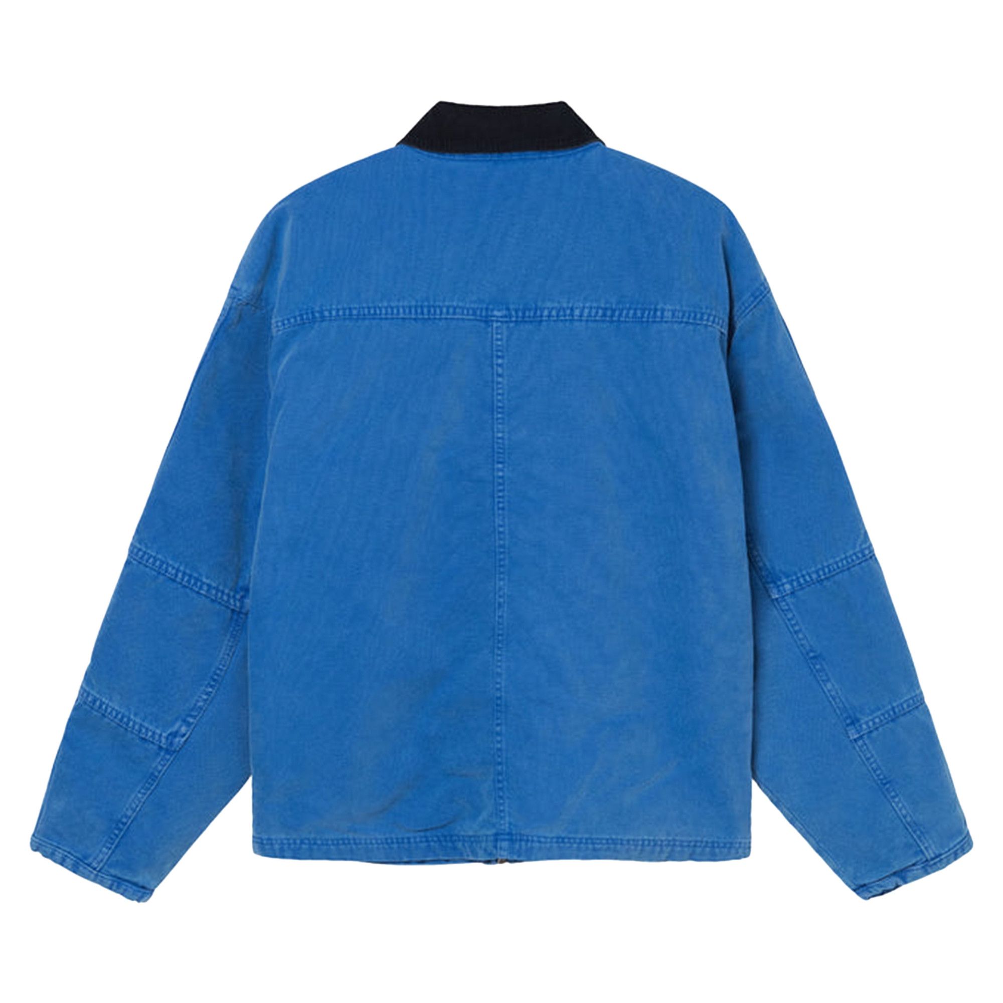 Buy Stussy Washed Canvas Shop Jacket 'Blue' - 115589 BLUE | GOAT