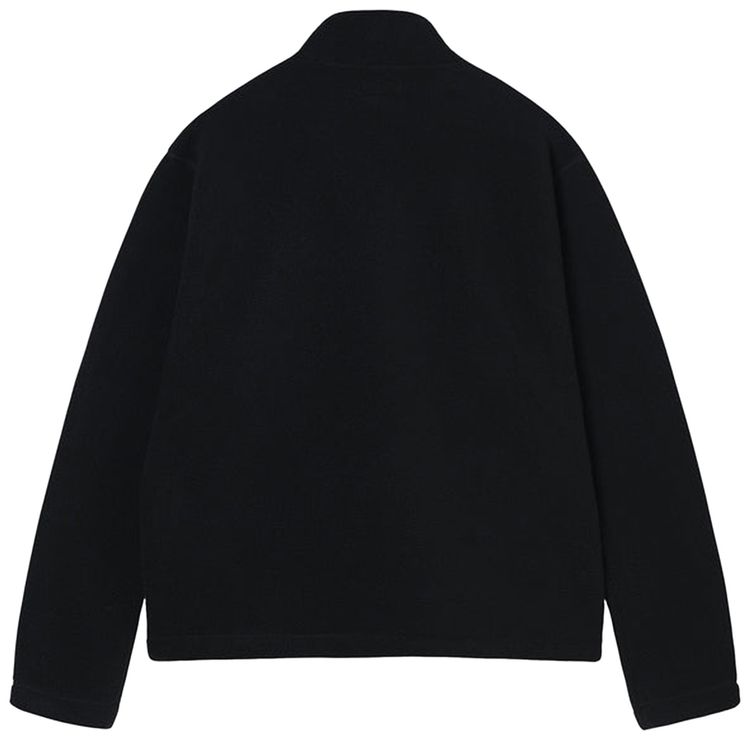 Stussy Half Zip Mock Neck Black