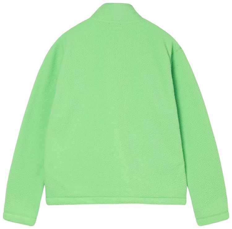 Stussy Half Zip Mock Neck Melon