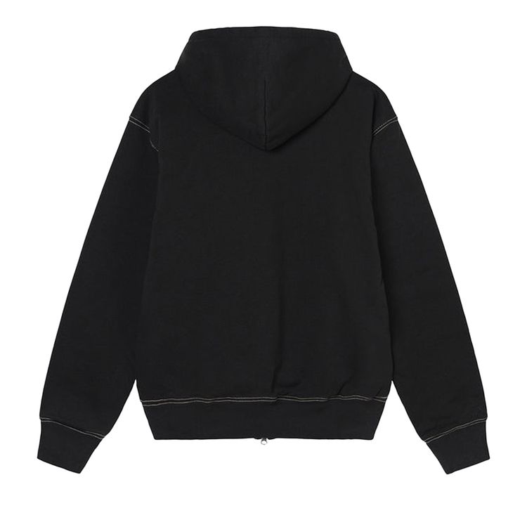 Buy Stussy Double Face Label Zip Hoodie  