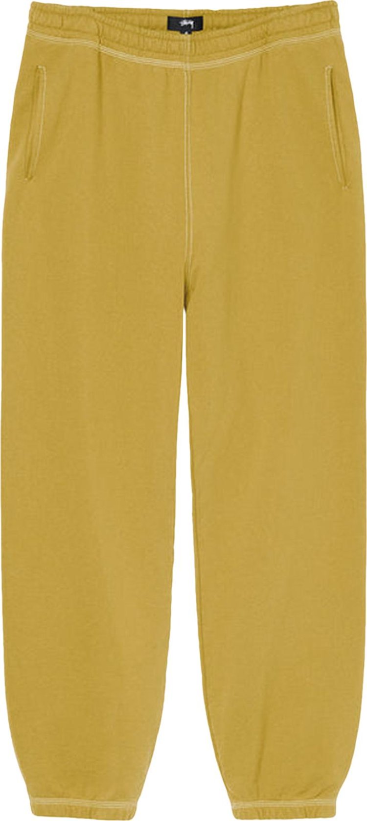 Stussy Contrast Stitch Label Pant Gold