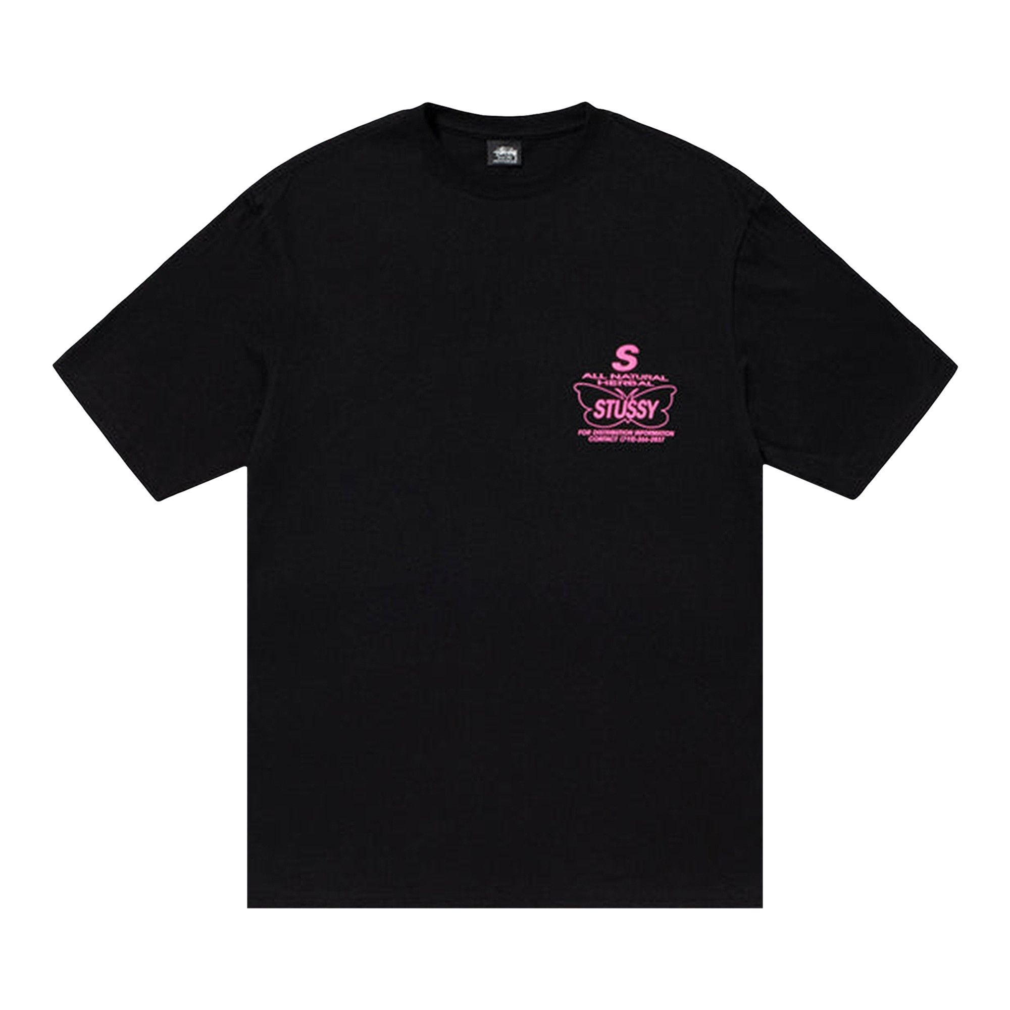 Buy Stussy All Natural Pigment Dyed Tee 'Black' - 1904926 BLAC | GOAT