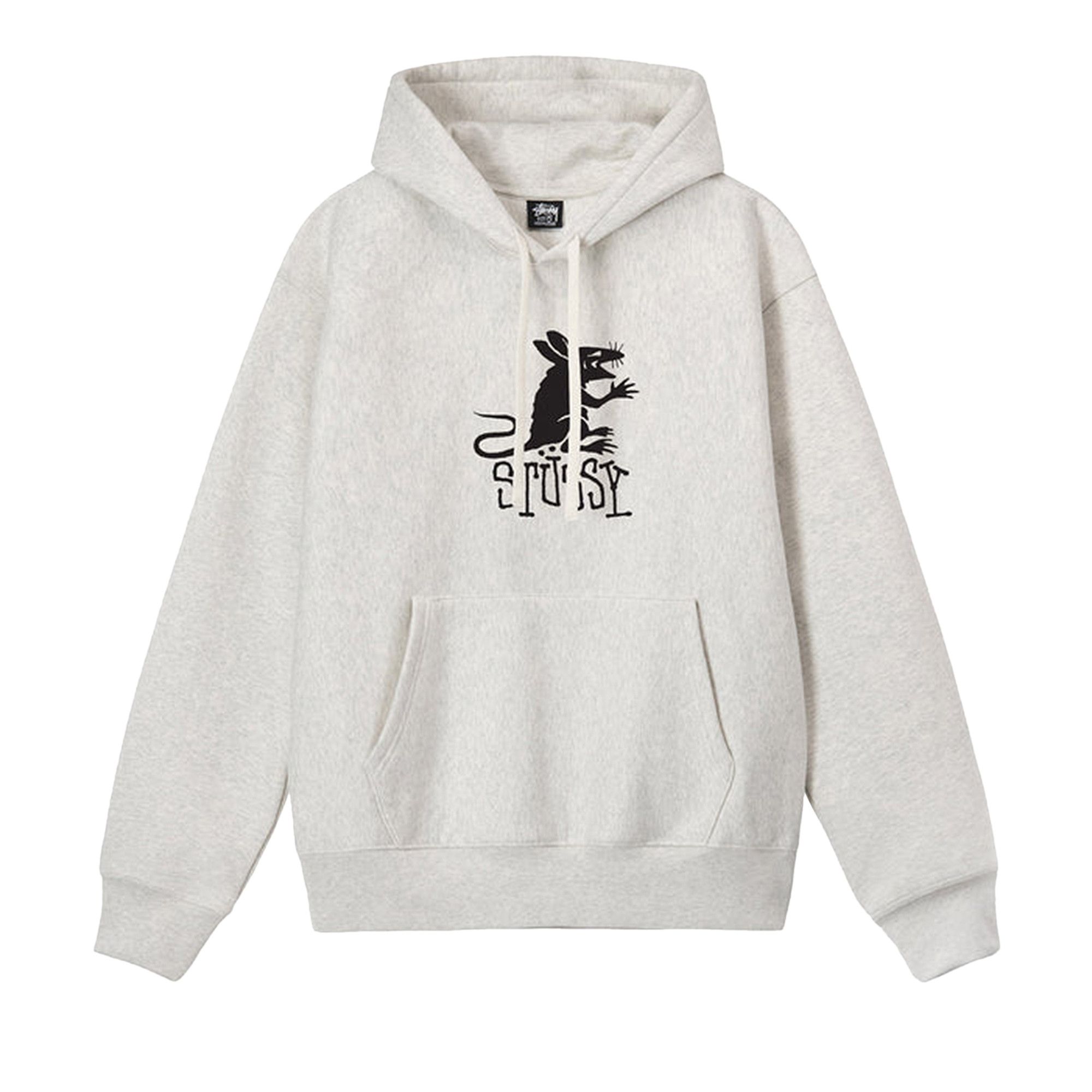 STUSSY Rat Hoodie パーカー Buy Stussy Rat Hoodie 'Ash Heather' - 1924840 ASH | GOAT