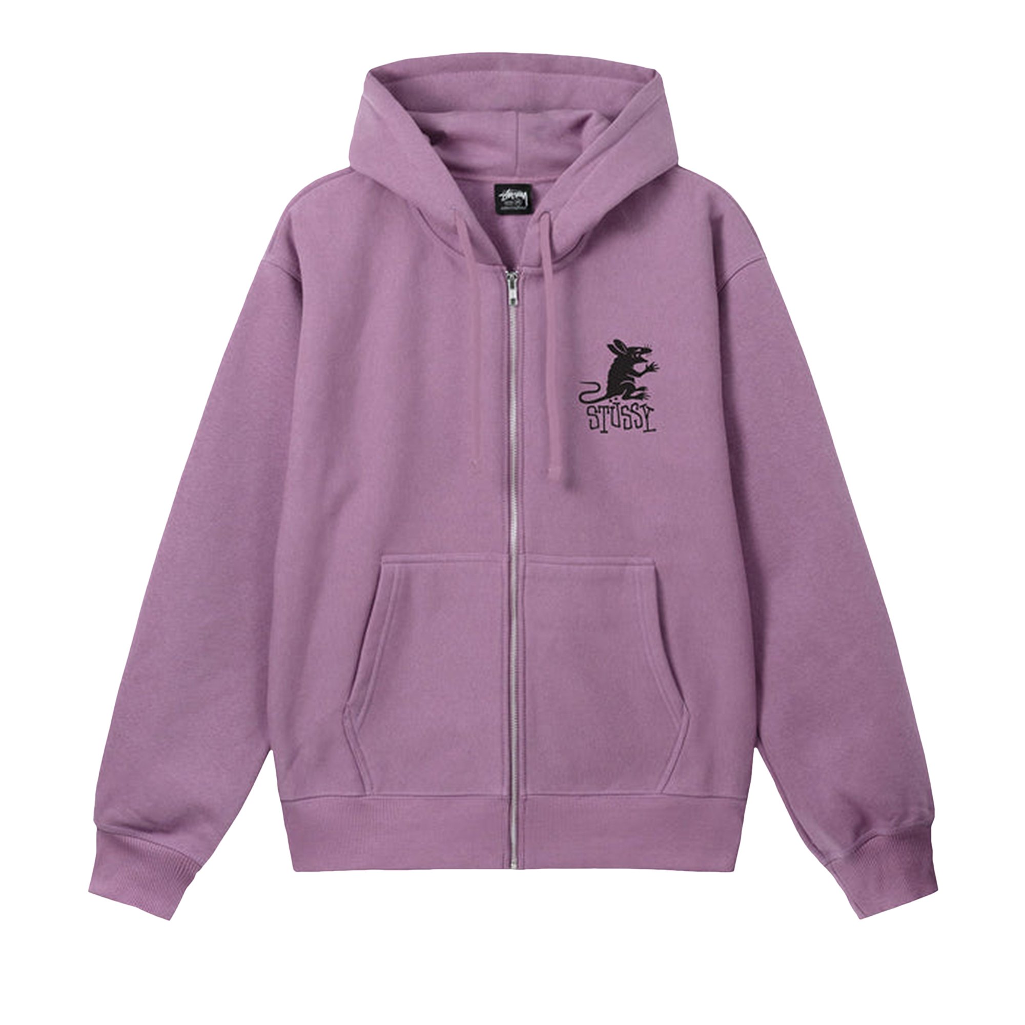 Buy Stussy Rat Zip Hoodie 'Orchid' - 1974840 ORCH | GOAT
