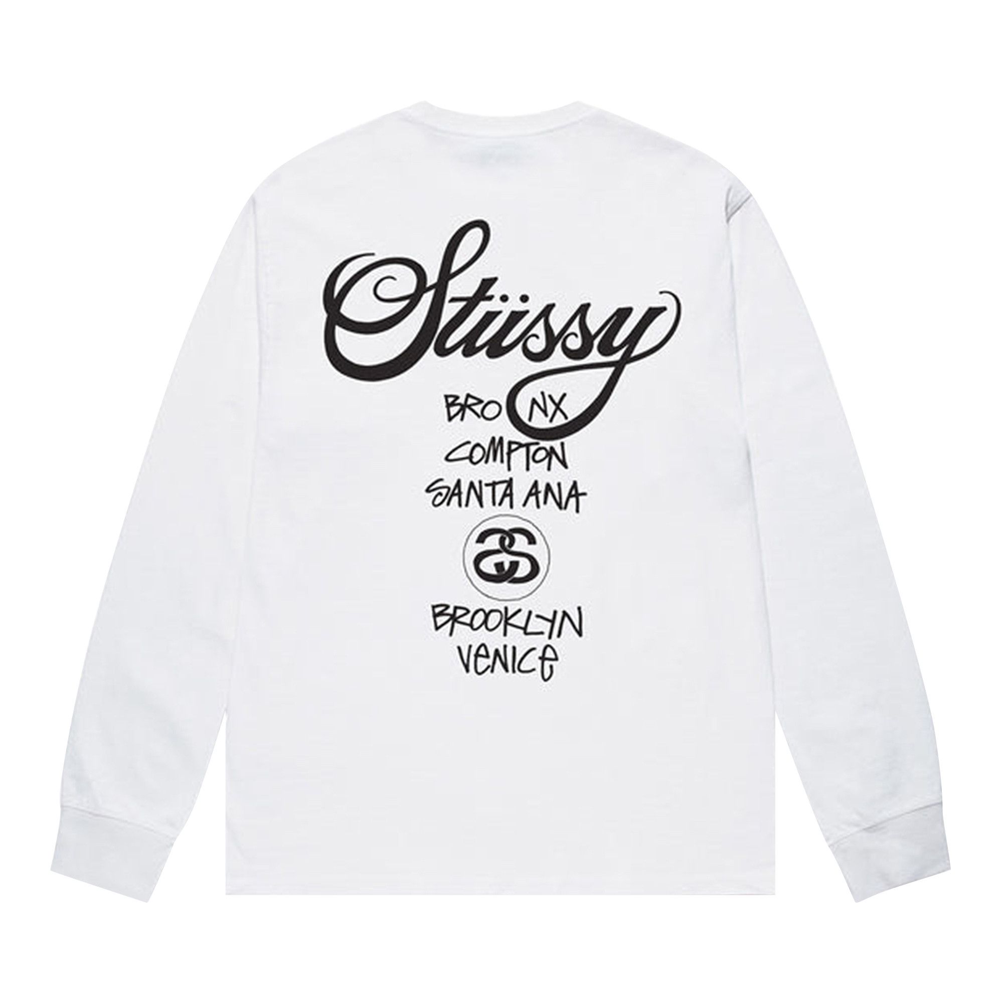 ★送料・関税込★Stussy★Stussy High Octane T-Shirt★White★ Buy Stussy World Tour Long-Sleeve Tee 'White' - 3993713 WHIT