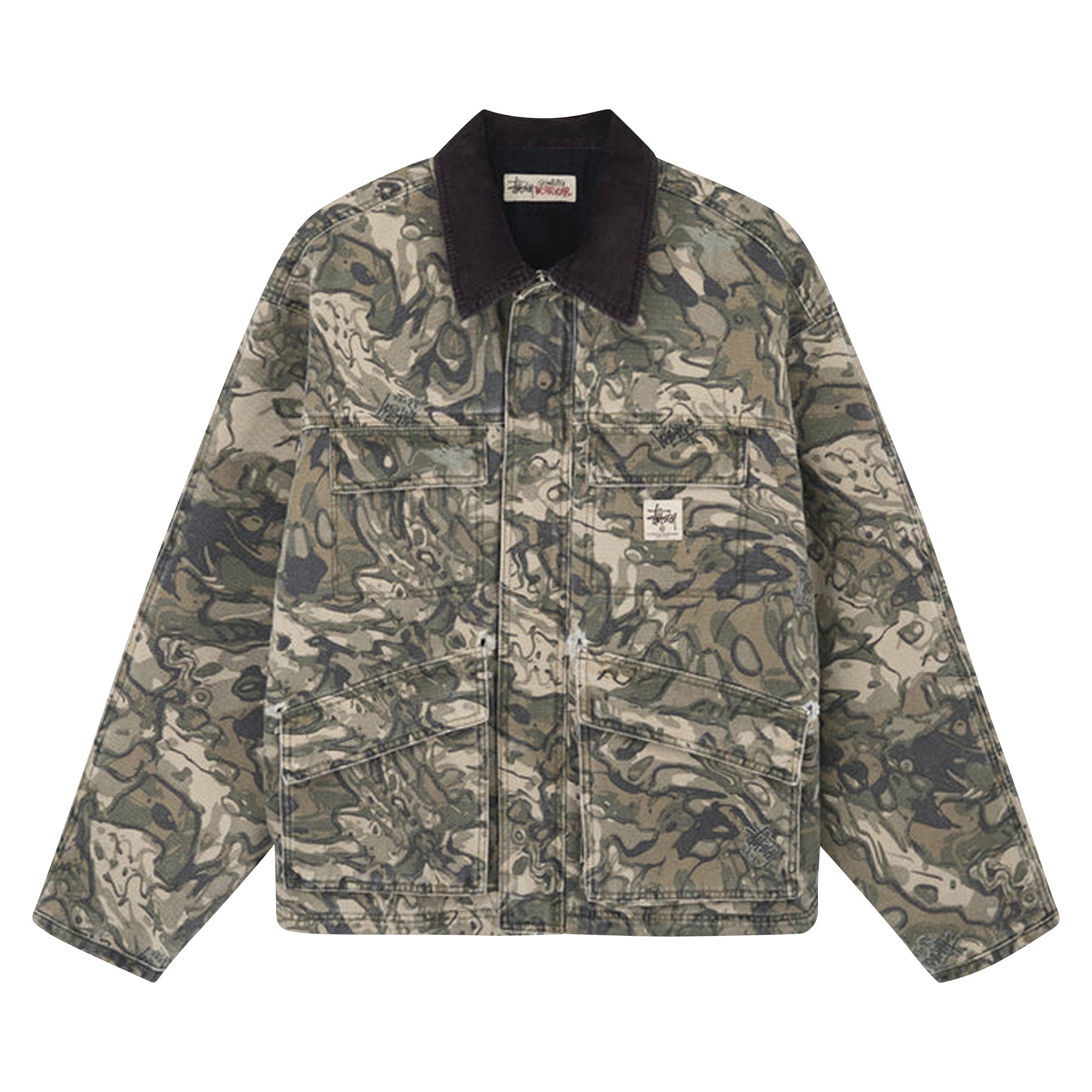 Stüssy - Veil Camo Hoodie - (Camo)