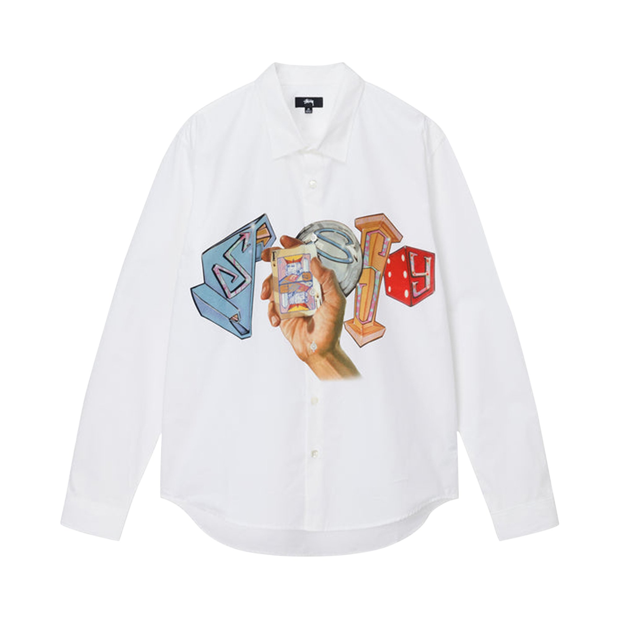 Buy Stussy Goldie Shirt 'White' - 1110270 WHIT | GOAT CA