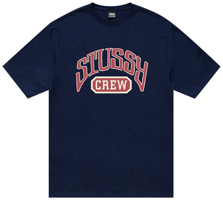 Stussy Crew Tee Navy