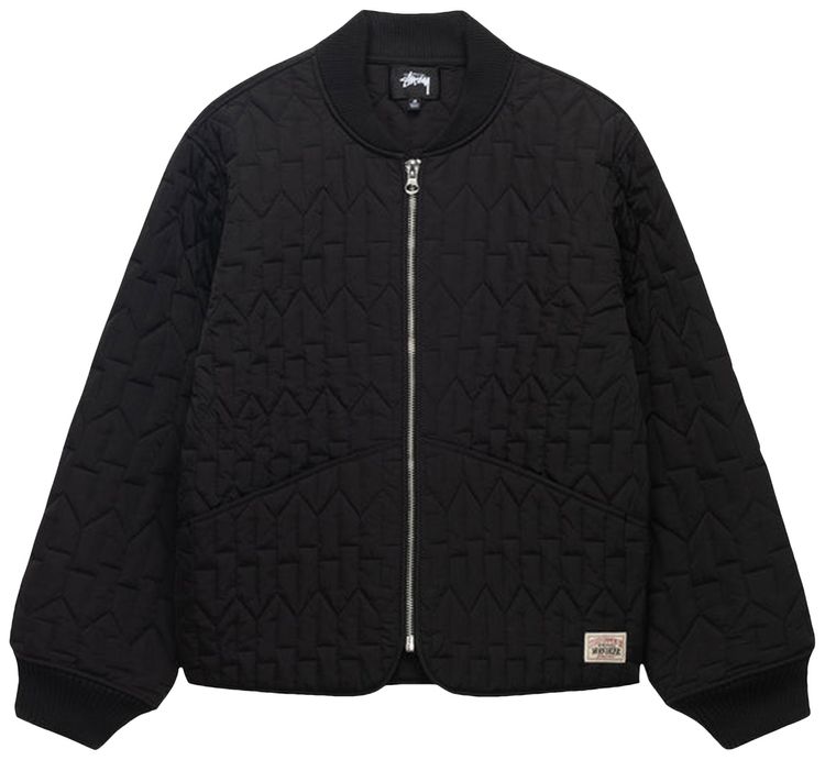 Buy Stussy S Quilted Liner Jacket 'Black' 115670 BLAC GOAT