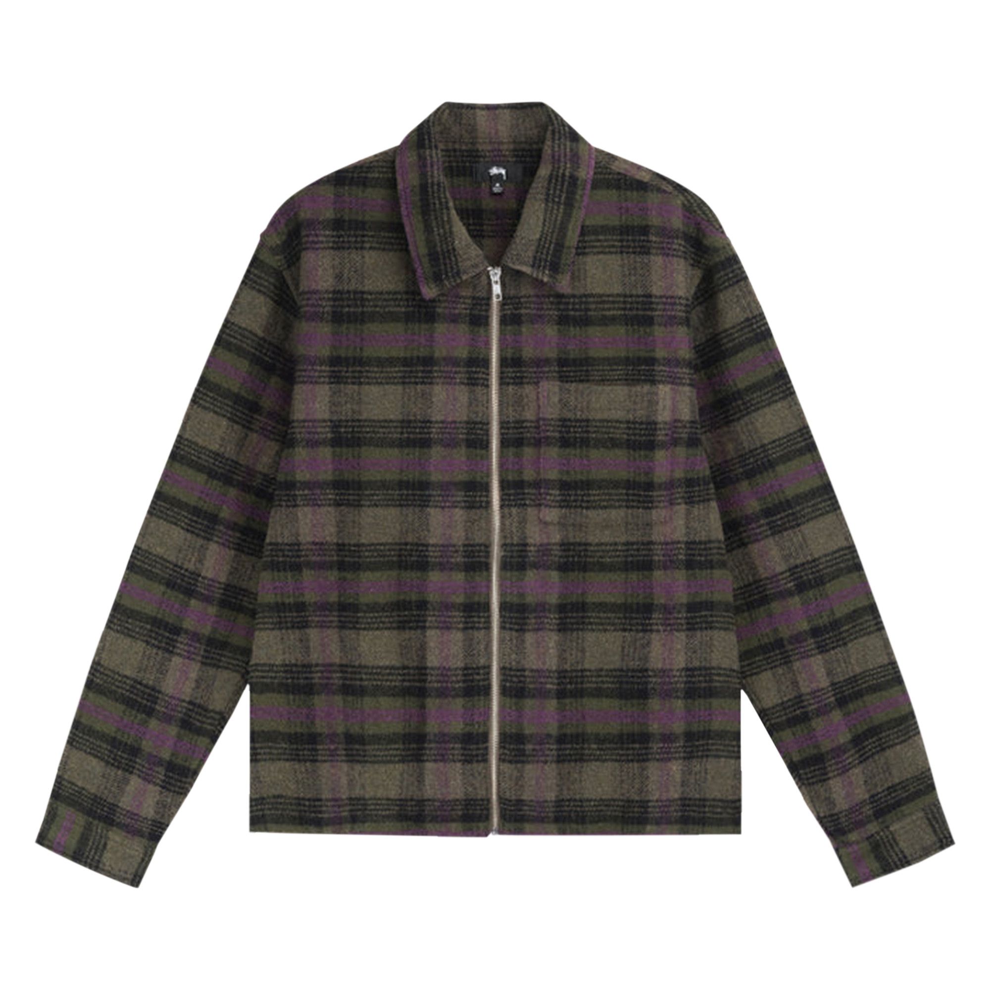 Stussy buying Wool Plaid Work Jacket