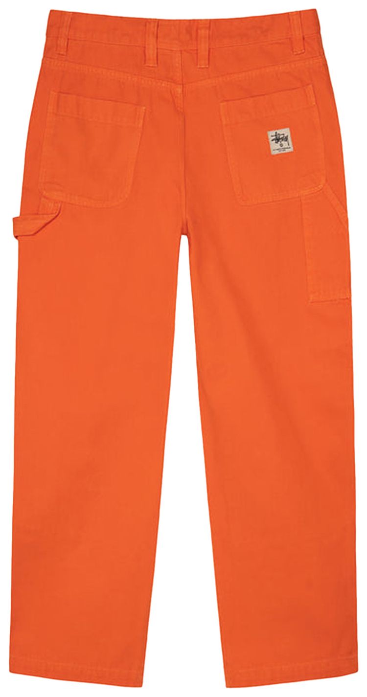 Stussy Canvas Work Pant Orange