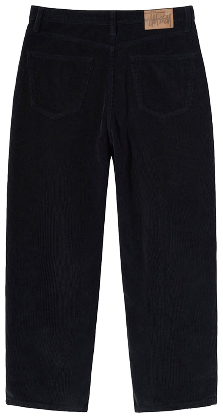 Stussy Corduroy Big Ol Jeans Black