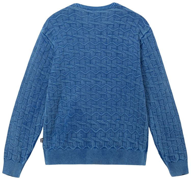 Stussy Strand Sweater Blue