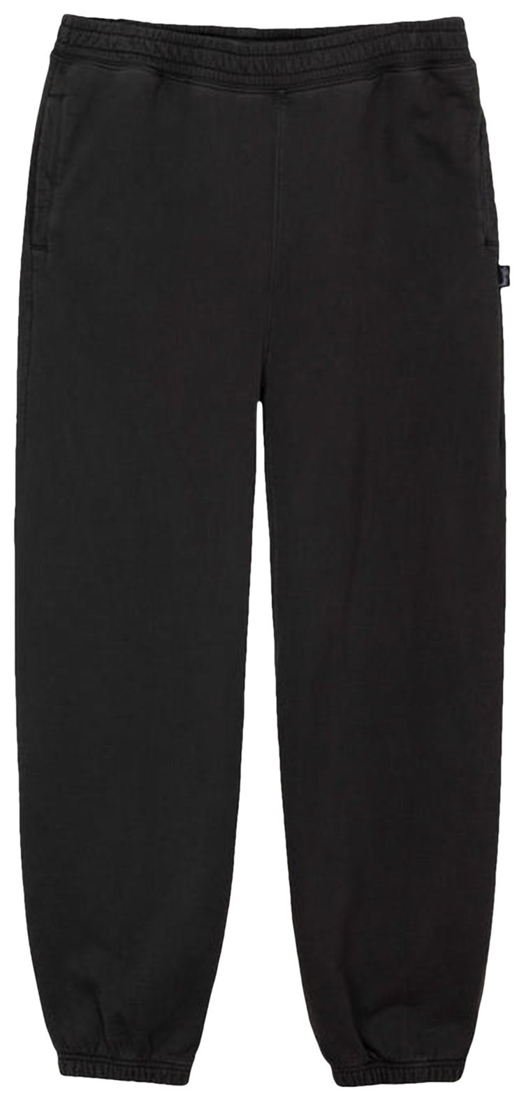 Stussy Pigment Dyed Fleece Pant Black