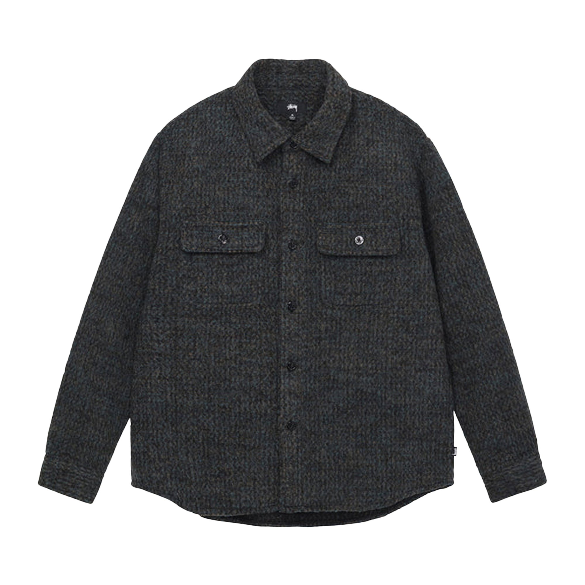 Stussy Speckled Wool CPO Shirt \