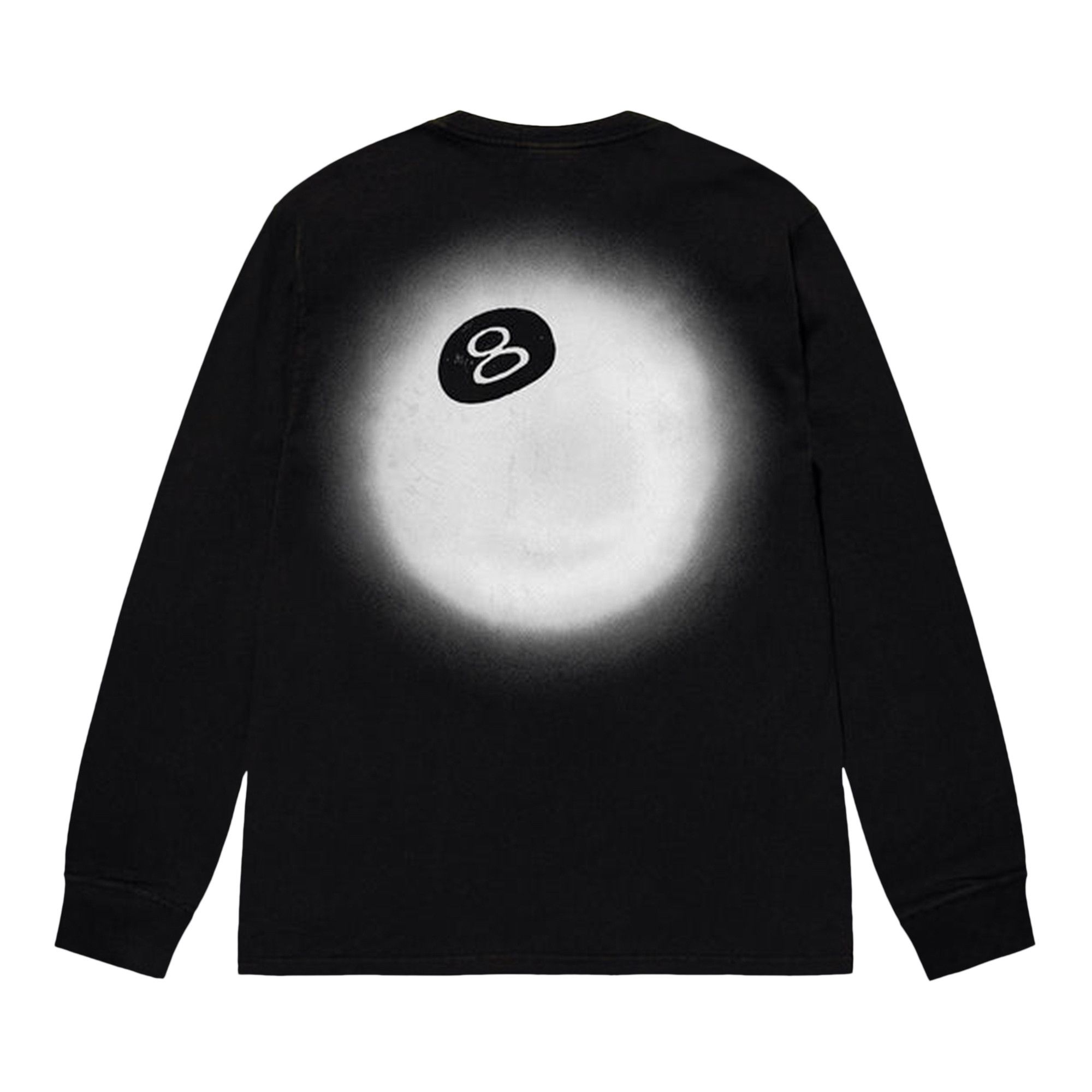 Buy Stussy 8 Ball Fade Long-Sleeve Tee 'Black' - 1994846