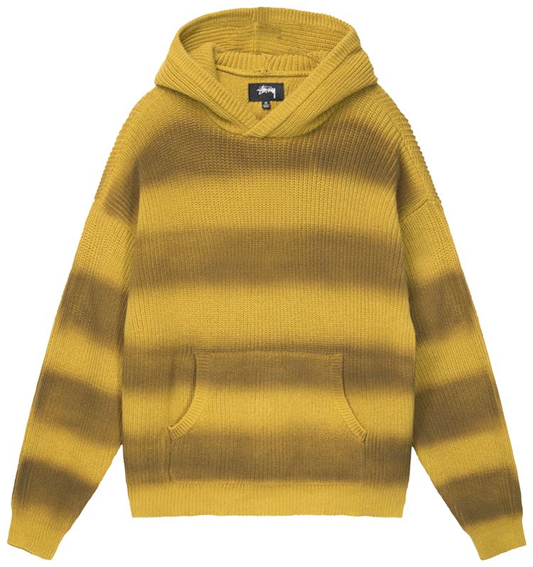 Stussy Spray Dyed Hoodie Tan