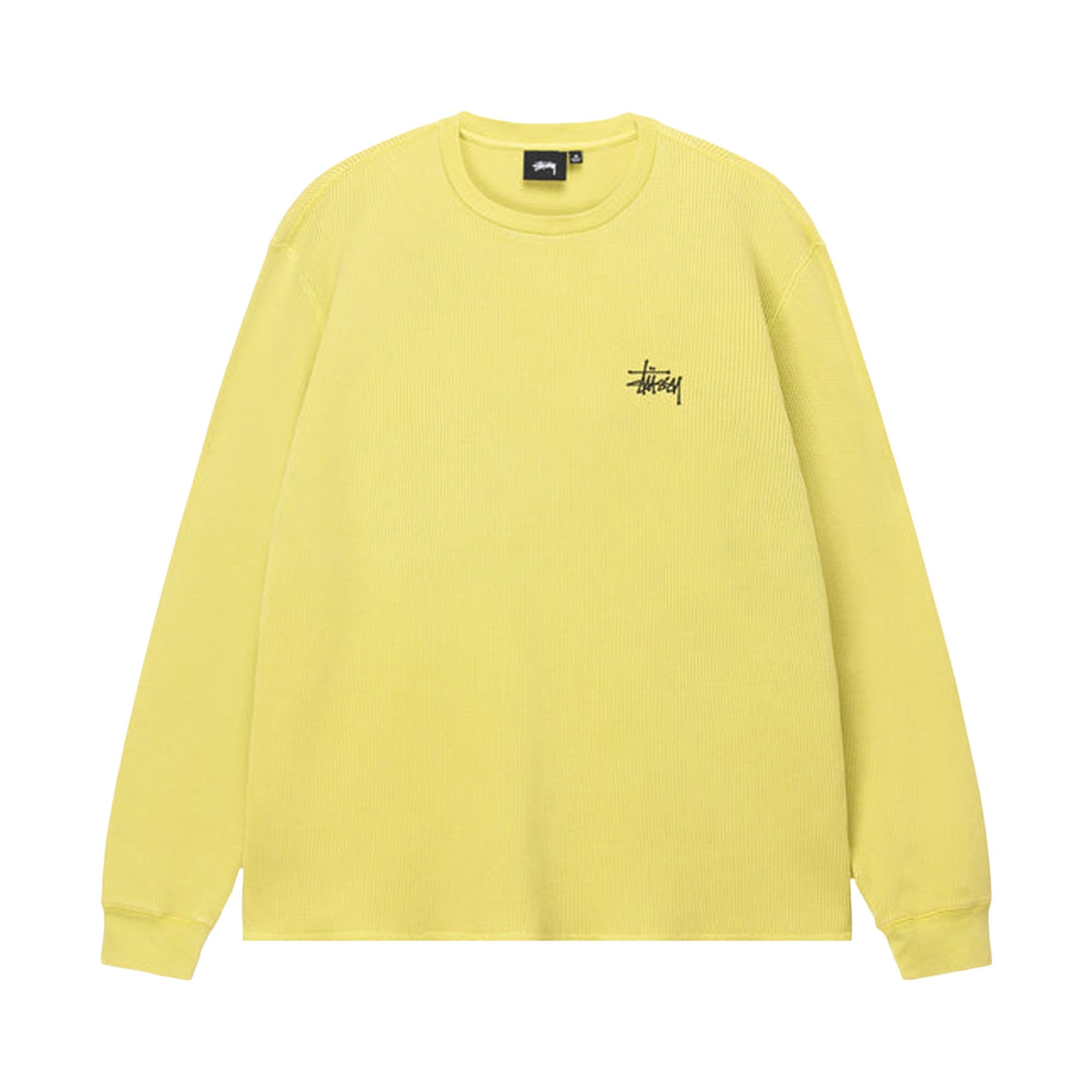 ★関税込★Stussy★BASIC STUSSY THERMAL 2 TONE★yellow★ Basic Stüssy Thermal 2 Tone – Yellow | Tops | Stüssy