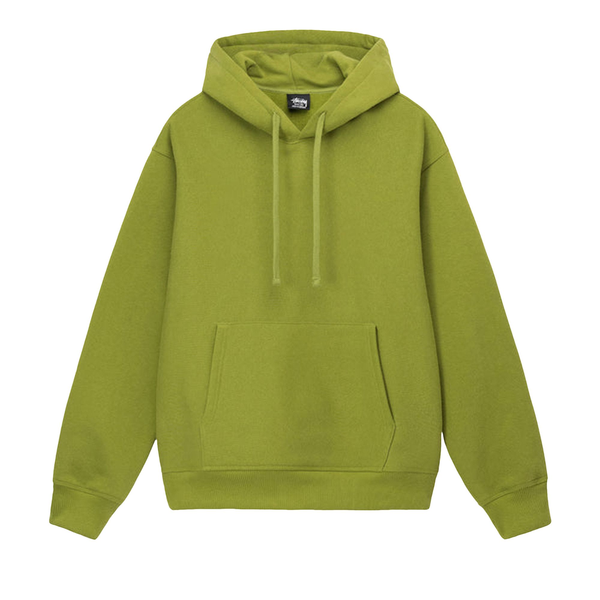 Stussy pale deals green hoodie