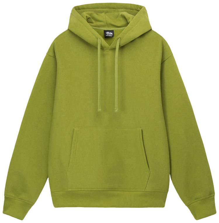 Buy Stussy Back Appliqué Hoodie 'Moss' - 118472 MOSS | GOAT