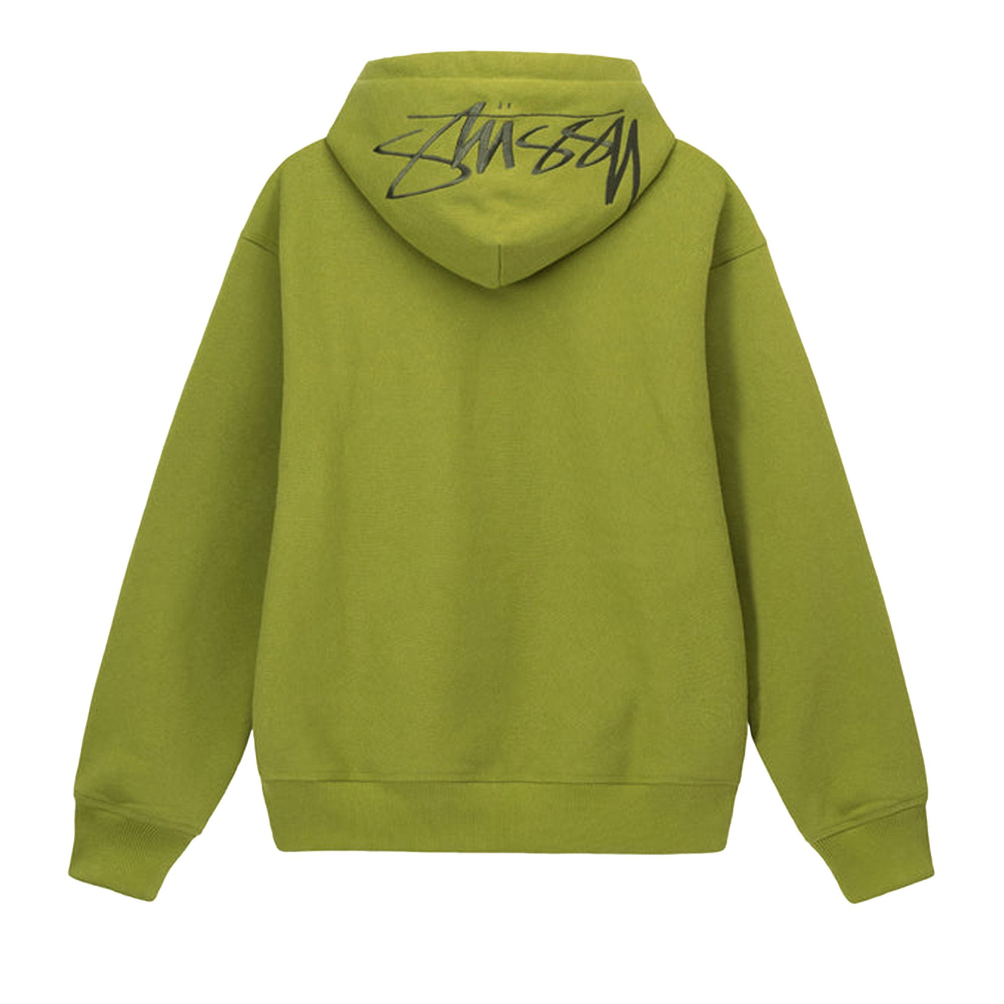 Buy Stussy Back Appliqué Hoodie 'Moss' - 118472 MOSS | GOAT