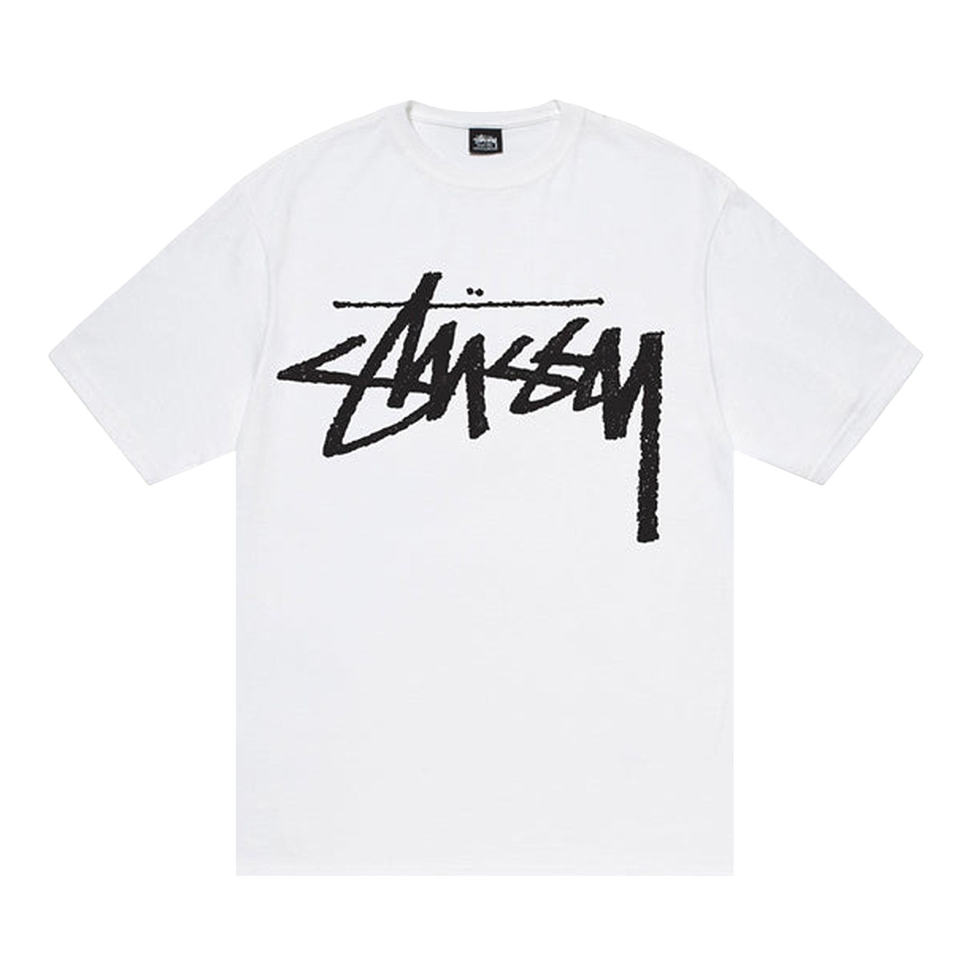 Buy Stussy Big Stock Tee 'White' - 1904843 WHIT | GOAT