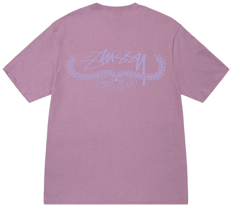 Stussy Wreath Tee Orchid