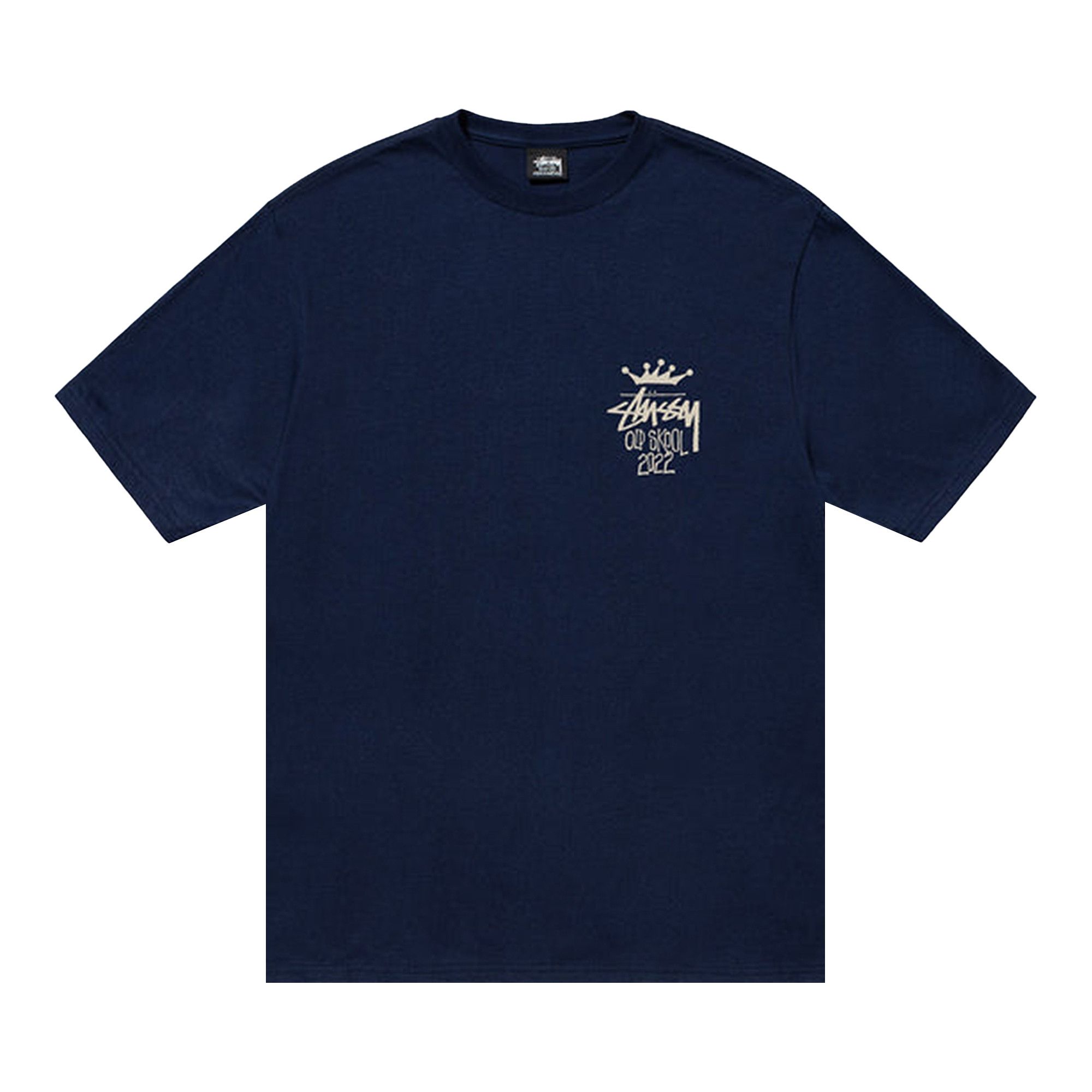 Buy Stussy Old Skool 22 Tee 'Navy' - 1904850 NAVY | GOAT