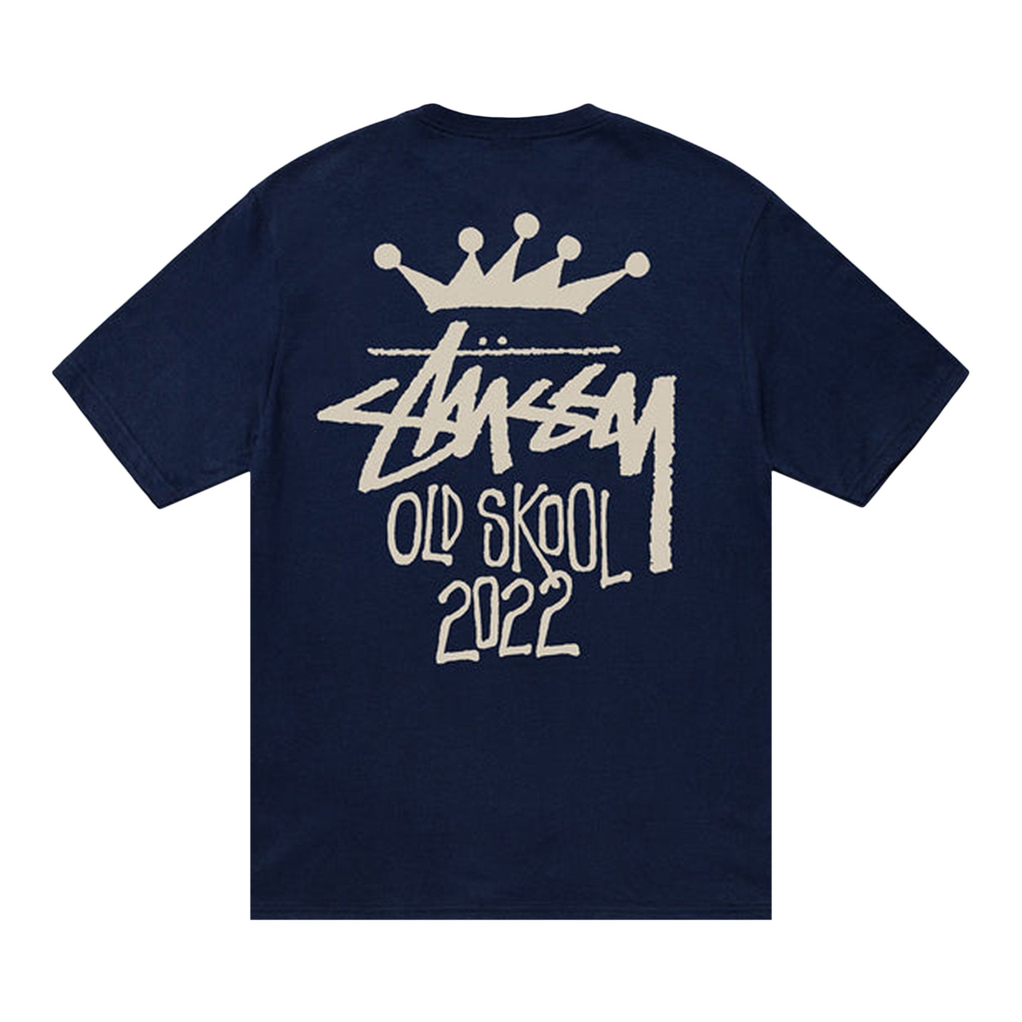 Buy Stussy Old Skool 22 Tee 'Navy' - 1904850 NAVY | GOAT
