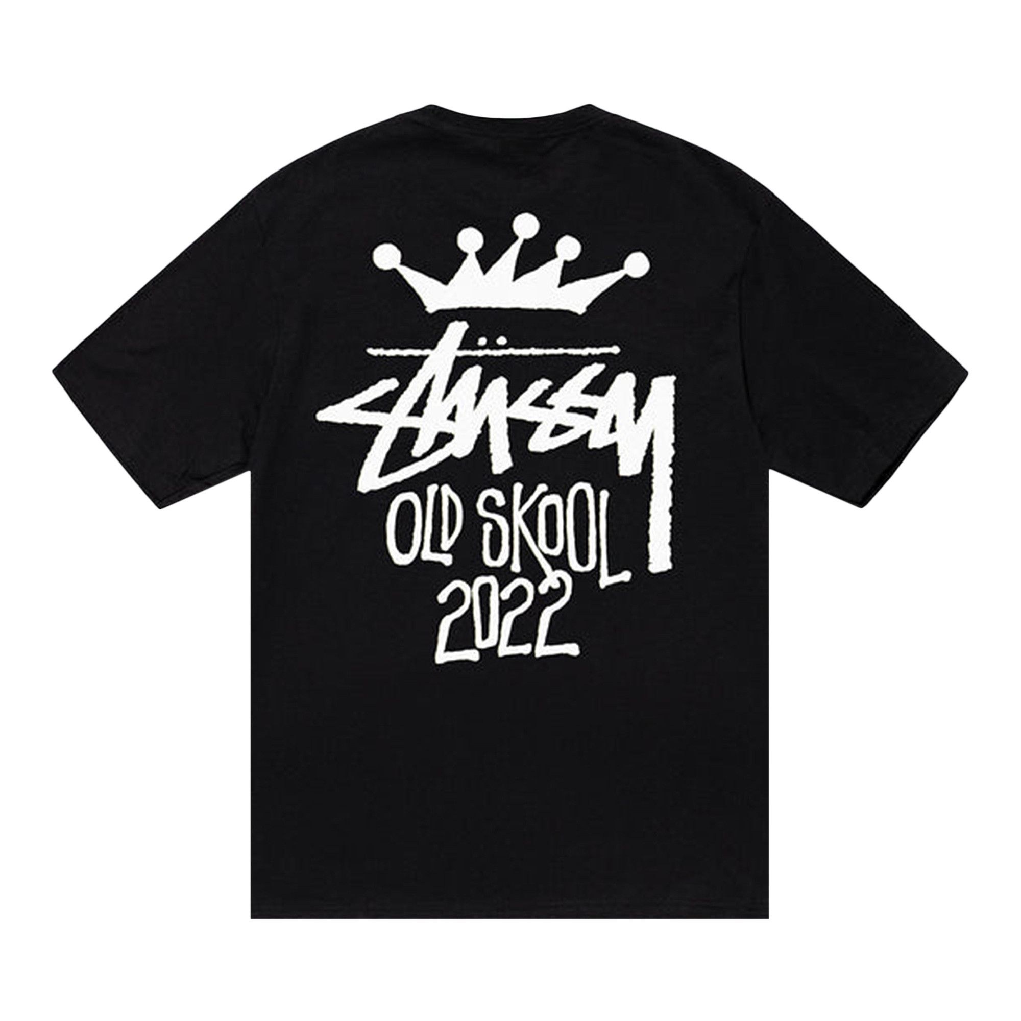 Buy Stussy Old Skool 22 Tee 'Black' - 1904850 BLAC | GOAT