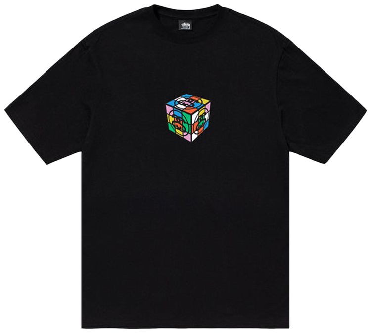 Stussy Cube Tee Black