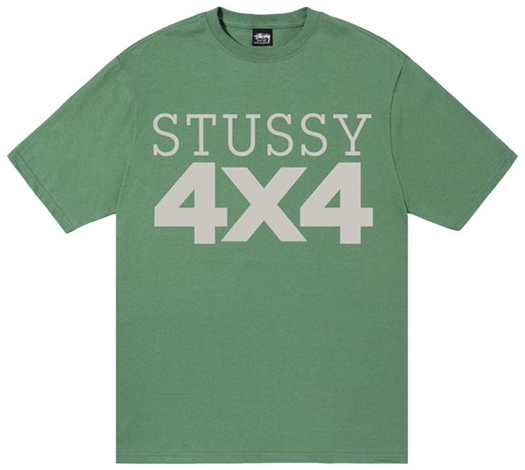 Stussy 4X4 Tee Green