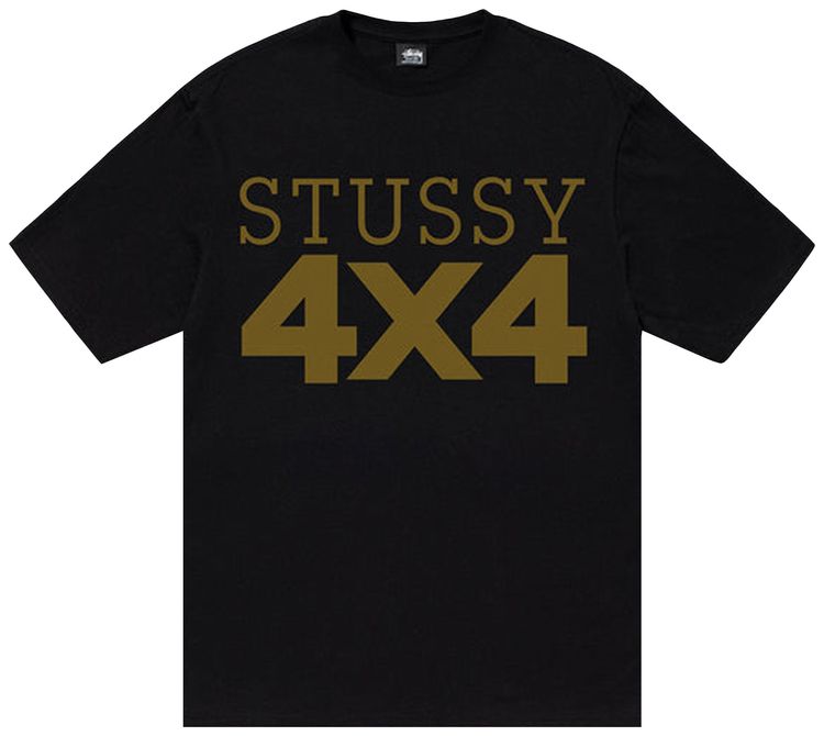 Stussy 4X4 Tee Black