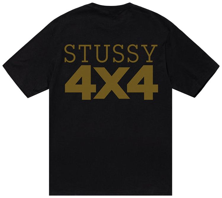 Stussy 4X4 Tee Black