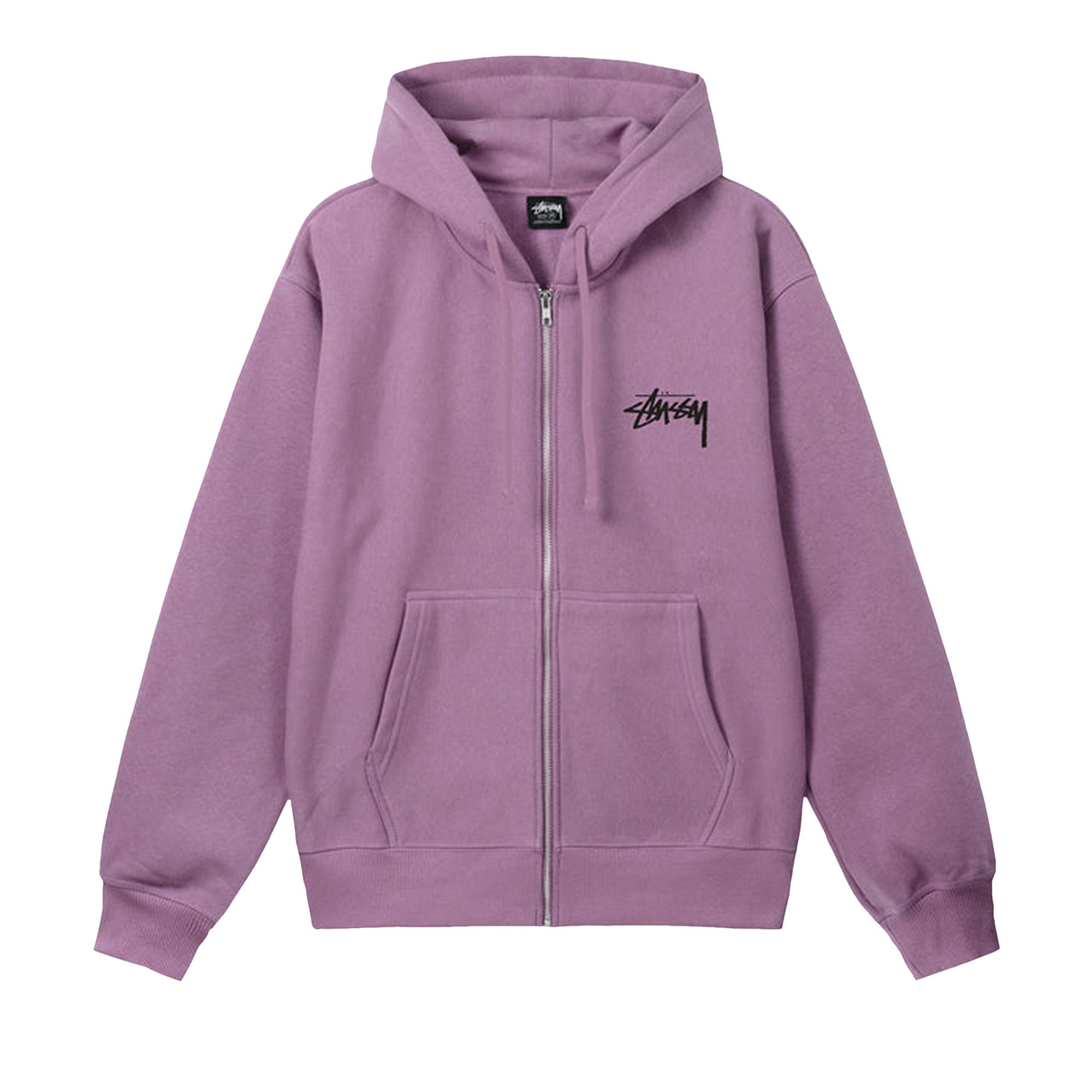 Buy Stussy Club Crown Zip Hoodie 'Orchid' - 1974854 ORCH | GOAT