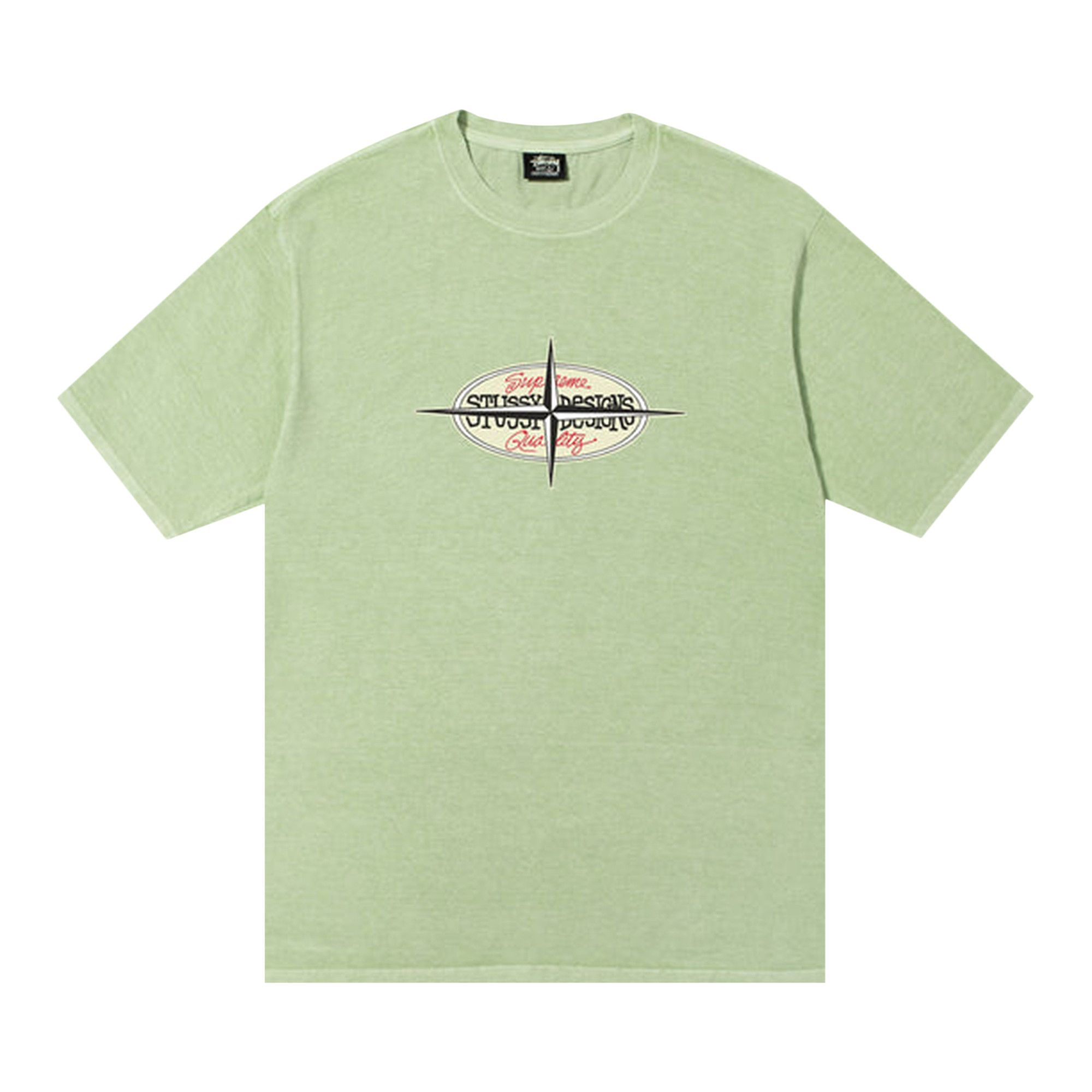 stussy points pigment dyed tee