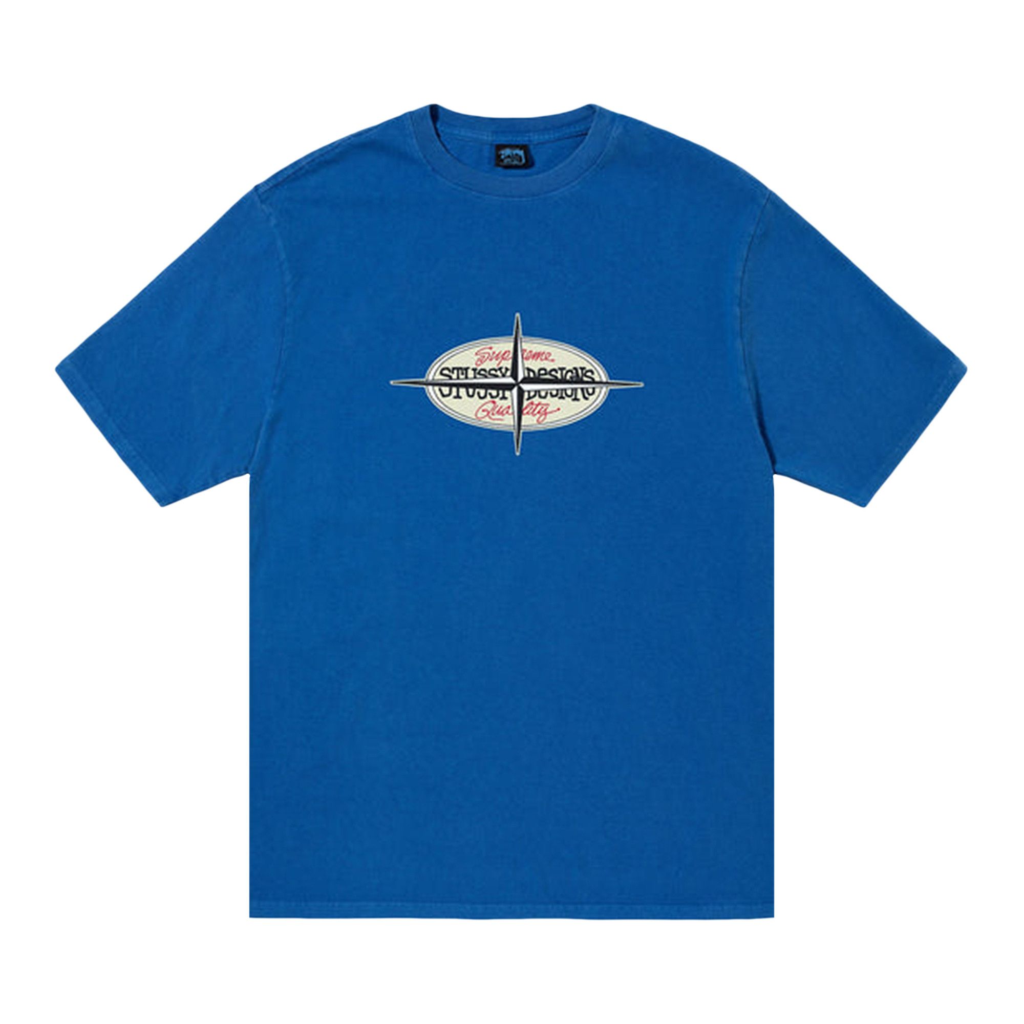 stussy points pigment dyed tee